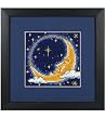 Dimensions 5 Inch x5 Inch Needlepoint Kit - Moon Dreamer