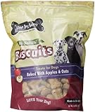 Three Dog Bakery Biscuits Apple Oatmeal Dog Treats, 32-Ounce
