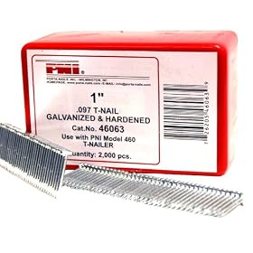 Porta-Nails 46063 1-Inch by .097-Inch PNI T-Nails (2,000 per Box)