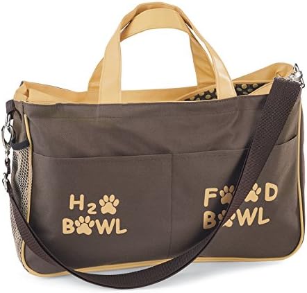 The Pet JetSetter Doggy Treats Diaper Bag - Brown
