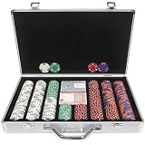 400 Chip Tri-Color Triple Crown Set w/Executive Alum. Case