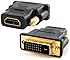 Importer520 Gold Plated HDMI Female to DVI-D Male Video Adapter