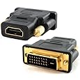 Importer520 Gold Plated HDMI Female to DVI-D Male Video Adapter