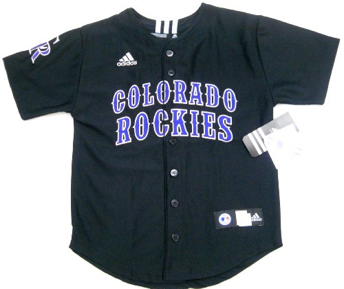 MLB Adidas Colorado Rockies Stitched Jersey Youth Large (Size 14-16)