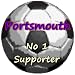 Port Vale No 1 Supporter**58mm Round Keyring-Mirror Back**