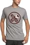 Lifetime Collective Men's Arrow Emblem Basic Tee,Heather Athletic Grey,Large