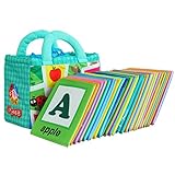 【ノーブランド 品】約26pcs 学習パターン　教育　読本　子供　布　カード　ブック　おもちゃ