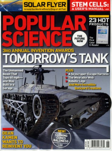 Cover image : Popular Science [US] June 2009 (単号)