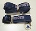 Dallas Cowboys Pet Accessories Set - Small (6' Leash, Collar, and ID Tag)