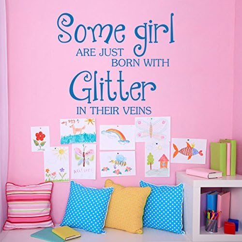Decor Wall Inc Don'T Ever Let Anyone Dull Your Sparkle Wall Art Wall Sayings Vinyl Letters Stickers Decals (Black, Medium) Home Decoration