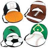 Metro Seat Sport Portable, Collapsible Recliner w/ Shoulder Strap (Baseball)
