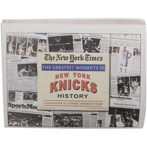 NBA New York Knicks Greatest Moments Newspapers