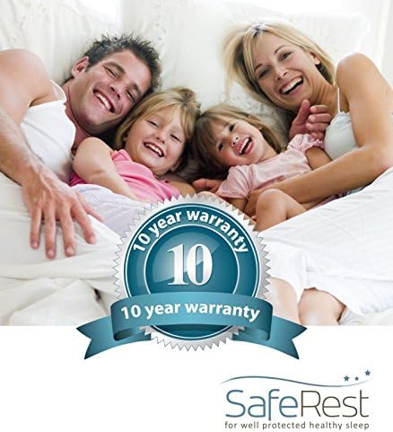 Standard Saferest Premium Hypoallergenic Bed Bug Proof Waterproof Pillow Protector