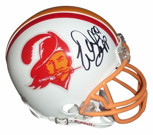Warren Sapp Autographed Tampa Bay Buccaneers (Throwback) Mini Helmet