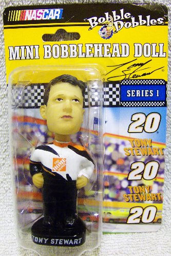 NASCAR Bobble Dobbles Mini Bobblehead #20 Tony Stewart