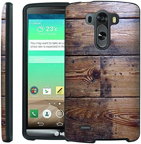 [ManiaGear] Design Graphic Image Shell Cover Hard Case (Wooden Floor) for LG G3