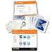 Elmridge Protection Products 107-AR All-Ready First Aid System Burn Pack with Instruction Card, Orange