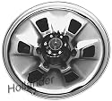 1990 TOYOTA PICKUP 15x6 WHEEL RIM 194520 MILES