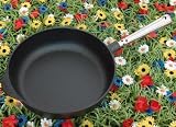 Servierpfanne Gusseisen Pfanne 25 cm Edelstahlgriff Skeppshult