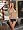 Dreamgirl Hand sewn Large Crystal embellished sleepwear teddie with shirred Stre