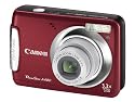 Canon Powershot A480 Digital Camera - Red (10 MP, 3.3x Optical Zoom) 2.5 inch LCD