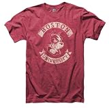 Boston Terriers Heathered Red Rockers Ring Spun T-Shirt