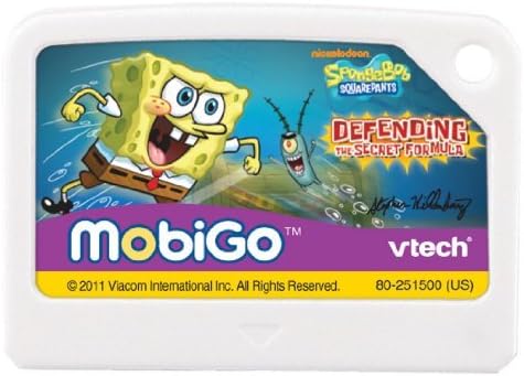VTech - MobiGo Software - SpongeBob SquarePants Children, Kids, Game