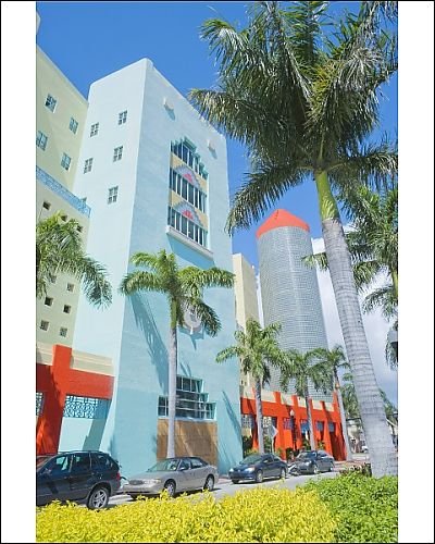 Photographic Prints of Art deco buildings, South Beach, Miami, Florida, United States of America, from Robert Harding
