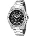Invicta Men's 1442 Black Dial Stainless-Steel Watch