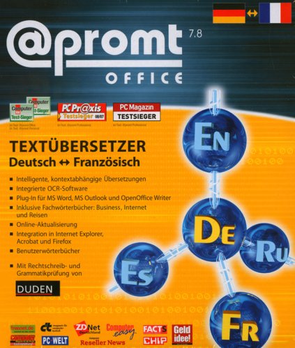 PROMT Office 7.8 Französisch-Deutsch/Deutsch-Fra