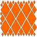 34 Orange Diamonds Wall Decor Decal Stickers Mural Words Quotes