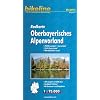 bikeline - Radkarte Oberbayerisches Alpenvorland  (BAY16): Pfaffenwinkel, Isarwinkel, F�nf-Seen-Land, Werdenfelser Land. GPS-tauglich mit UTM-Netz. Gro�blatt 7300 km�. Mit Zentrums- und Ortspl�nen