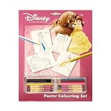 Eigenschaften UnderCover / Malposter-Set Disney Princess Groesse: DIN A 4 Lieferumfang: 24-teilig