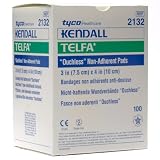 Kendall Telfa Non-Adherent Dressing, 3" x 4", 100/BX