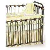 3 Piece Chenille and Satin Crib Bedding Set by Little Giraffe