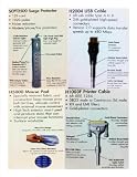 RCA HP2500UM PC Starter Kit, Includes: SCPT2500 Surge Protector, H500 Mouse Pad, H1003F Printer Cable, H2004 USB Cable