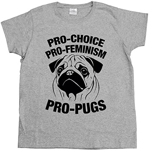 Pro-Feminism, Pro-Choice, Pro-Pugs -- Women's T-Shirt
