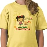 Ni Hao, Kai-Lan: Lotus Blossom Friend Tee - Girls