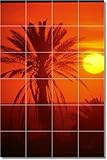 IMAGE OF Sunsets Photo Custom Tile Mural 4 | 32x48 using (24) 8x8 tiles