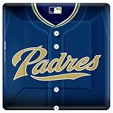 San Diego Padres Baseball - Square Banquet Dinner Plates
