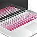 Litop Pink Gradient Thin Silicone Keyboard Cover Keyboard Skin for Apple 13