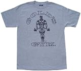 G101 Golds Gym Shirt new logo (L, Grey)