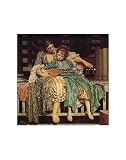 (11x14) Frederic Lord Leighton Music Lesson Art Print Poster