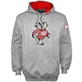 Wisconsin Badgers Ash Automatic Hoody Sweatshirt