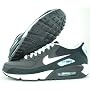 NIKE MENS AIR MAX 90 black pale blue running 325018-013