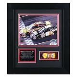 Kevin Harvick - 2007 Daytona 500 - Framed 8x10 Photograph with Die Cast Car On Track