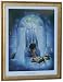 "SPIRITUAL WARFARE" Framed CHRISTIAN ART Prayer Inspirational RON DICIANNI - GOLD FRAME