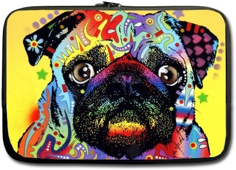Funny Laptop Bag - 13 13.3 inch Pug Laptop Sleeve Bags for Notebook,Macbook Pro,Macbook Air