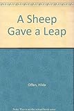 The sheep gave a leap