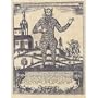 Russian copper engraver around 1760 (Monsters, as 1760 in Spain appeared) Art Poster Print - 13x19